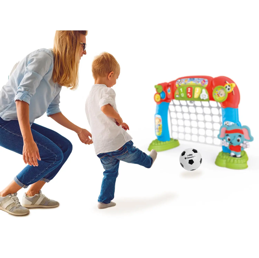 Детский игровой центр Baby Clementoni Interactive Football Goal развивающий от 18 мес. (143250) - фото 2