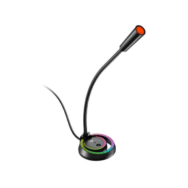 Микрофон игровой MeeTion MT-MC14 с RGB подсветкой Черный (4f22447c)