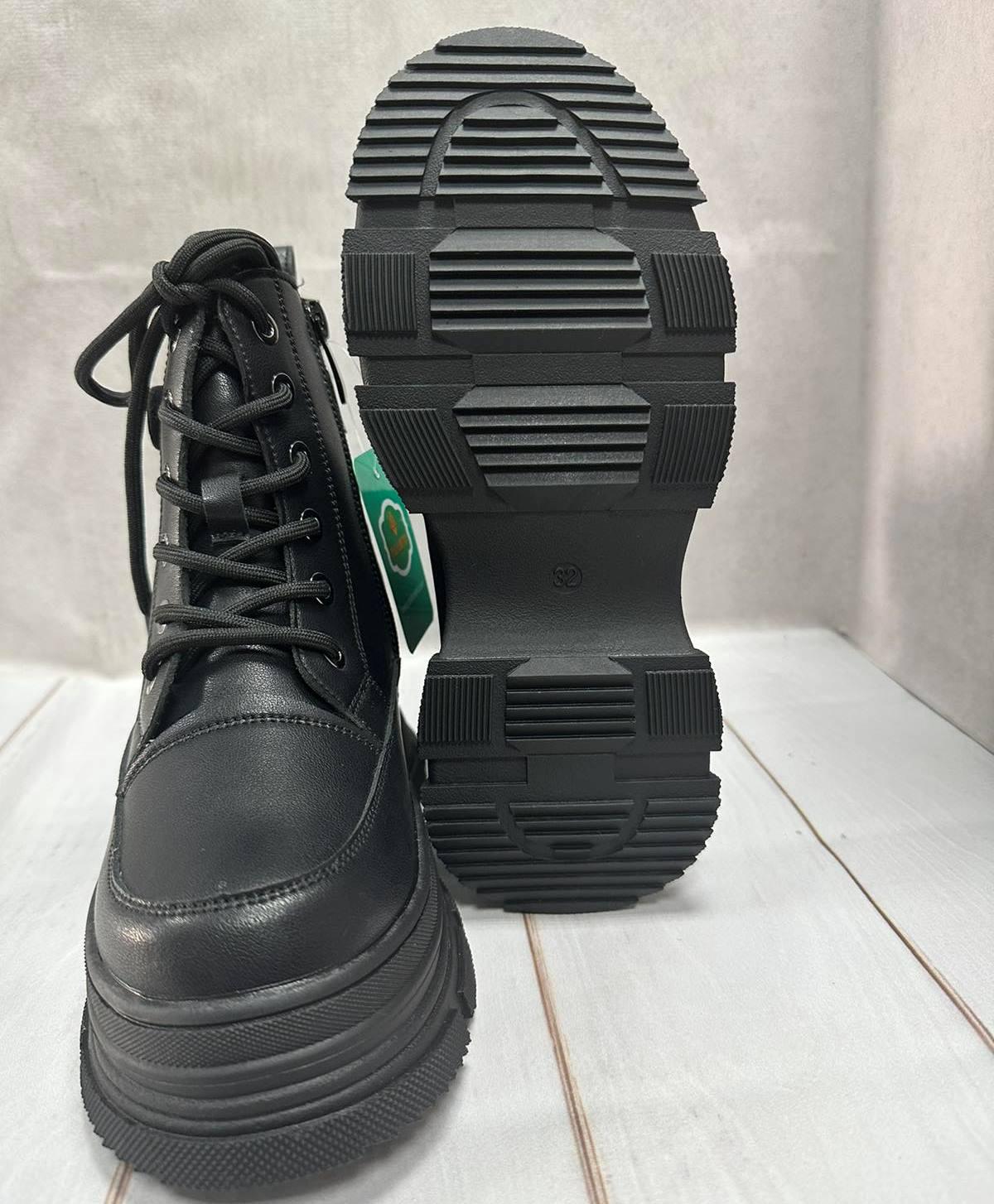 Ботинки детские зимние Paliament на овчине р. 35 Черный (12408662) - фото 4 Ботинки детские зимние Paliament на овчине р. 35 Черный (12408662) - фото 4