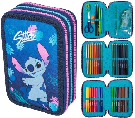 ᐉ Пенал школьный раскладной Coolpack с комплектом Lilo и Stitch
