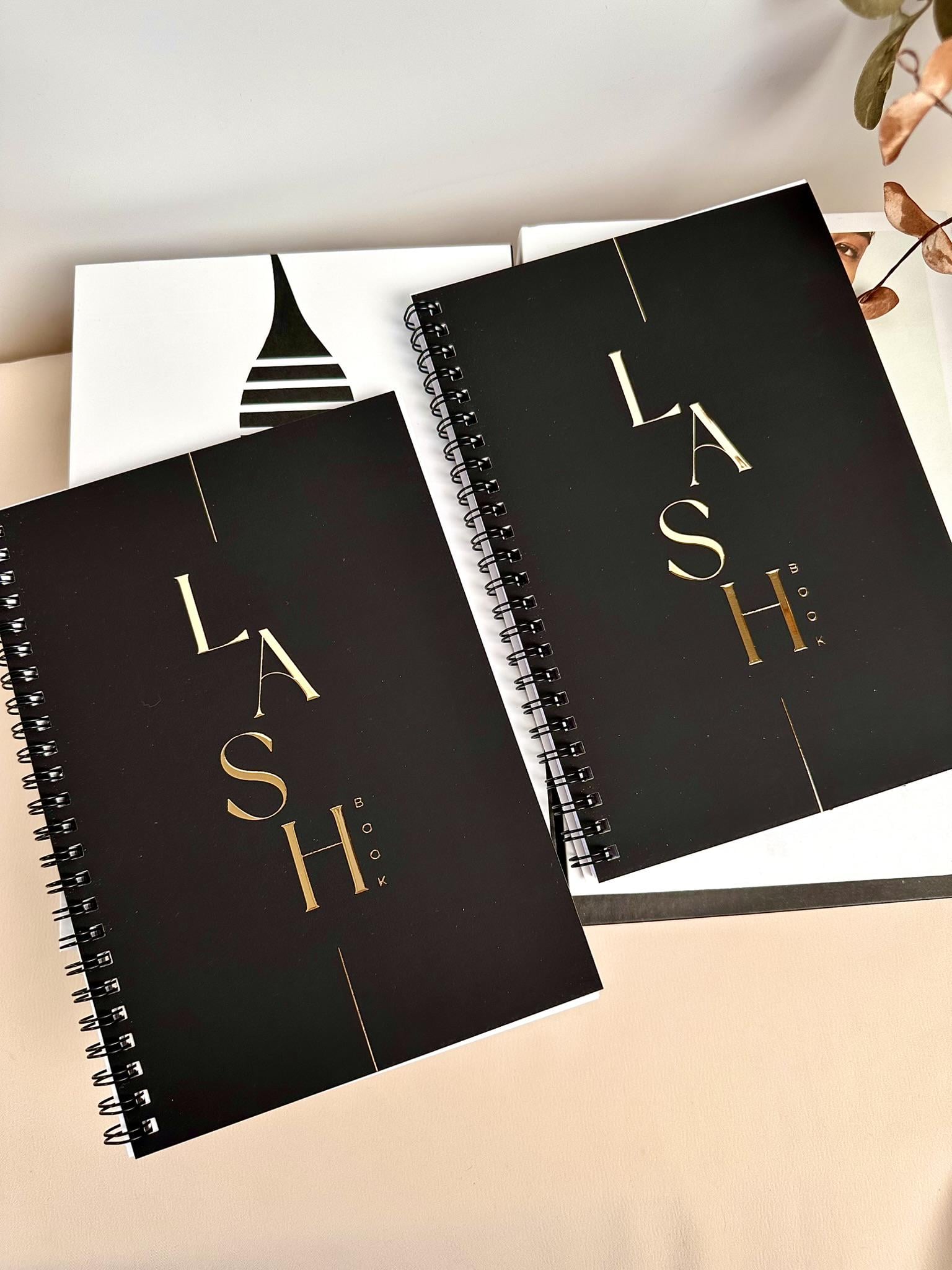 Планировщик для мастера по наращиванию ресниц A5 Lash Book 100 страниц Планировщик для мастера по наращиванию ресниц A5 Lash Book 100 страниц