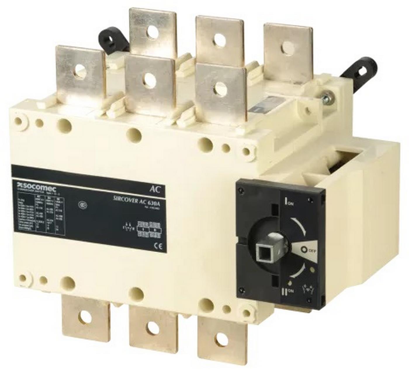 Переключатель нагрузки SOCOMEC SIRCOVER 3x630A I-0-II (41AC3063)