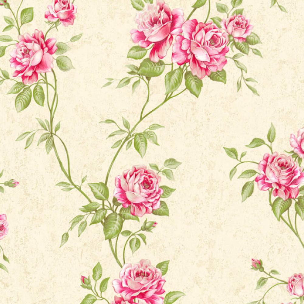 Виниловые обои A.S. Creation 0,53x10,05 м Розовый (1026853)