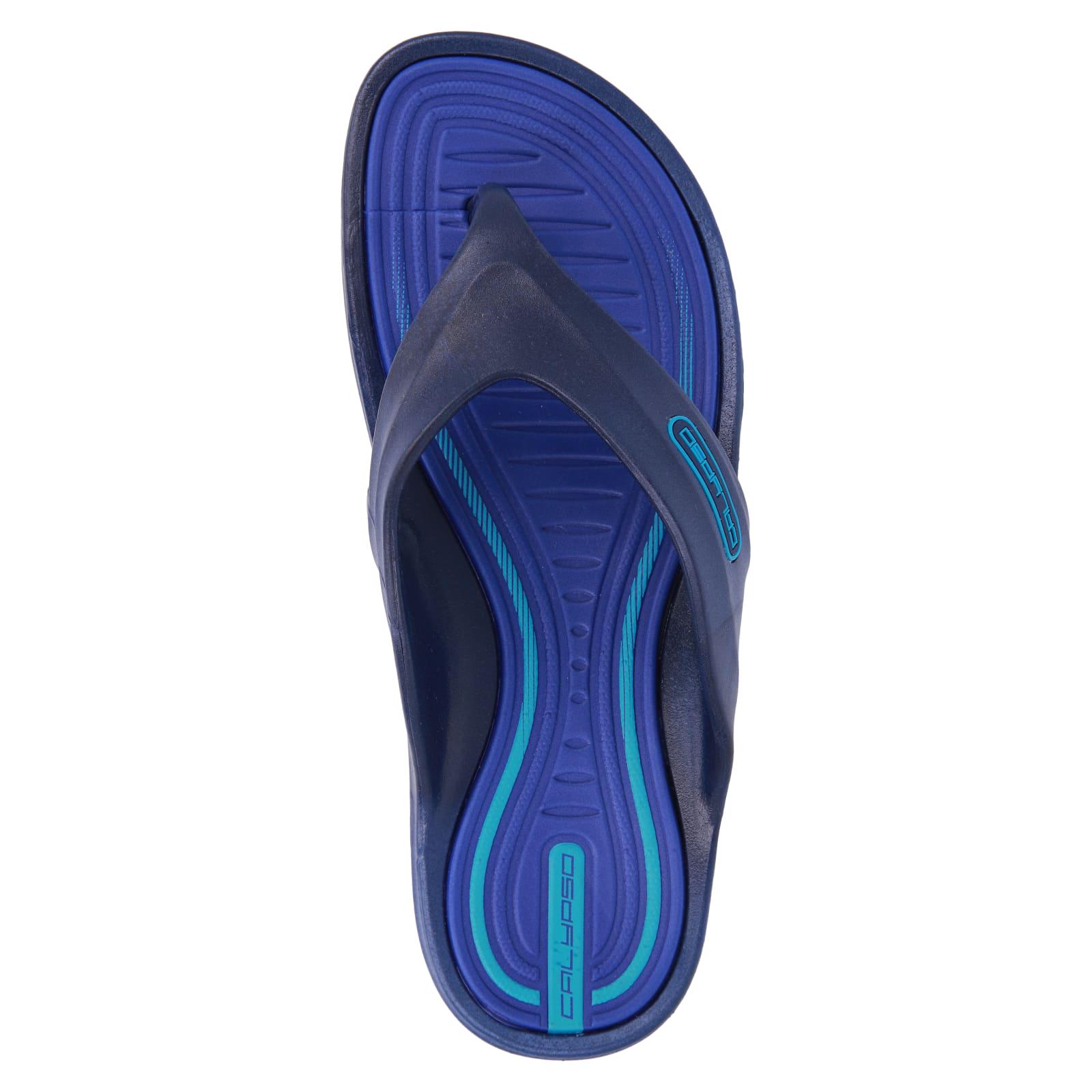 Вьетнамки мужские Calypso р. 44 Синий (92514325) - фото 4 Вьетнамки мужские Calypso р. 44 Синий (92514325) - фото 4