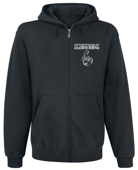 Толстовка з блискавкою Band "Scorpions Blackout" L Чорний (27199) Толстовка з блискавкою Band "Scorpions Blackout" L Чорний (27199)