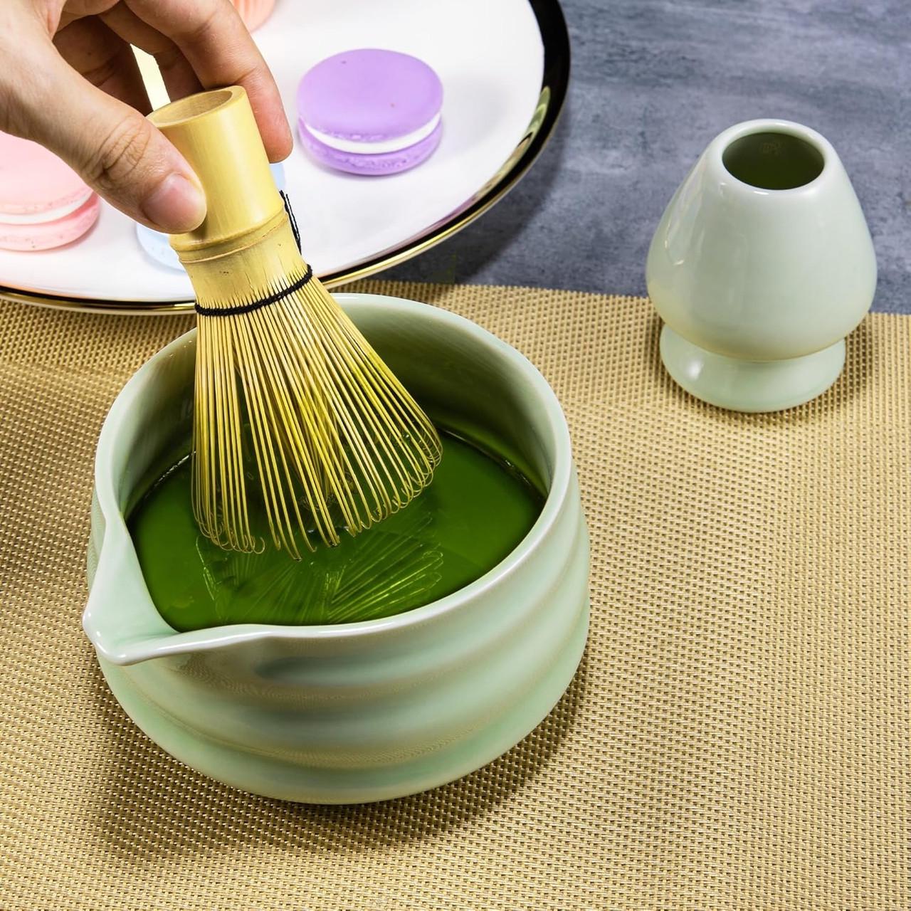 Набір аксесуарів для приготування матчі 5 предметів Green (2525014874) - фото 3 Набір аксесуарів для приготування матчі 5 предметів Green (2525014874) - фото 3