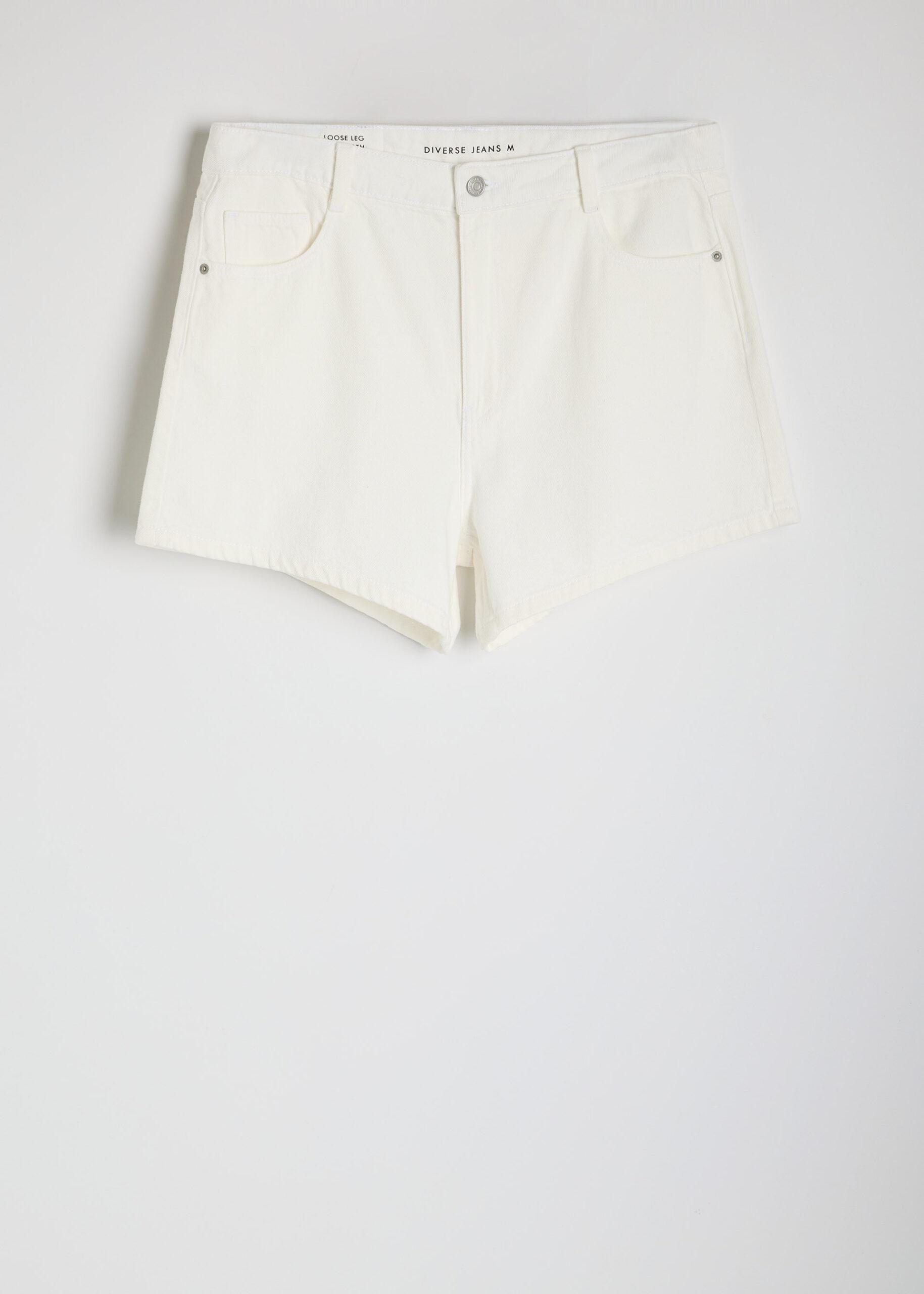 Шорты женские Diverse BRITE джинсовые L Молочный (5905384135780) - фото 6