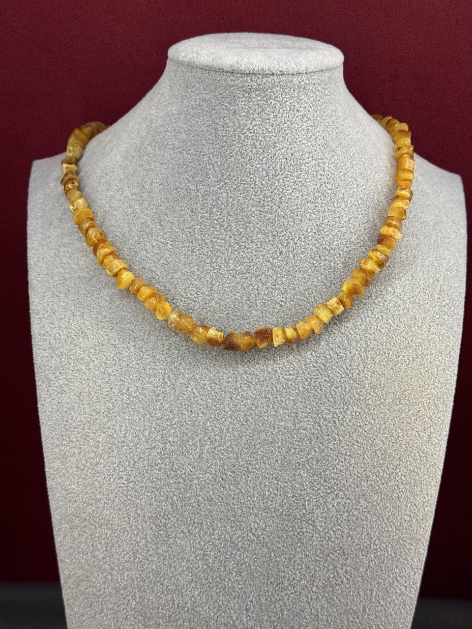 Ожерелье из янтаря лечебное 46 см (н-733)