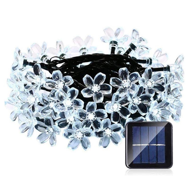 Світлодіодна гірлянда на сонячній батареї Вишневі квіти 50 led M - фото 4 Світлодіодна гірлянда на сонячній батареї Вишневі квіти 50 led M - фото 4