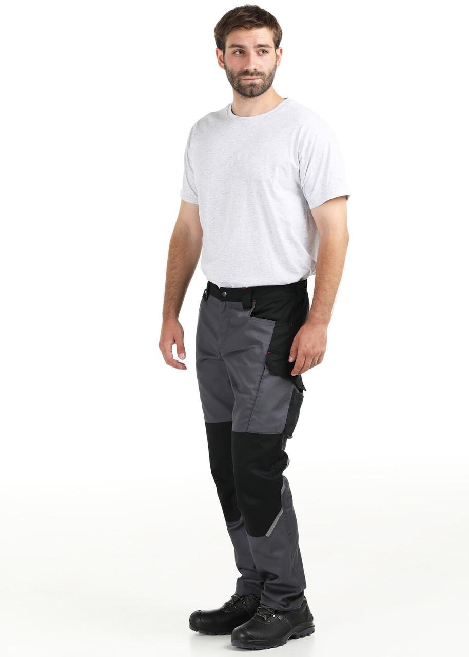 Штани робочі Патріот 55500031 р. 64-66 168-179 см Сіро-чорний (2564937839) - фото 3 Штани робочі Патріот 55500031 р. 64-66 168-179 см Сіро-чорний (2564937839) - фото 3