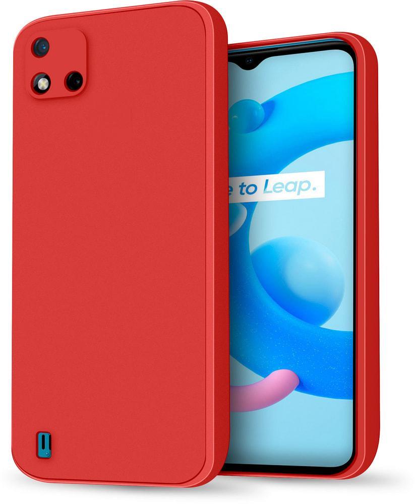 Силиконовый чехол HardCorner для Realme C11 (2021) Red (29963-2D)