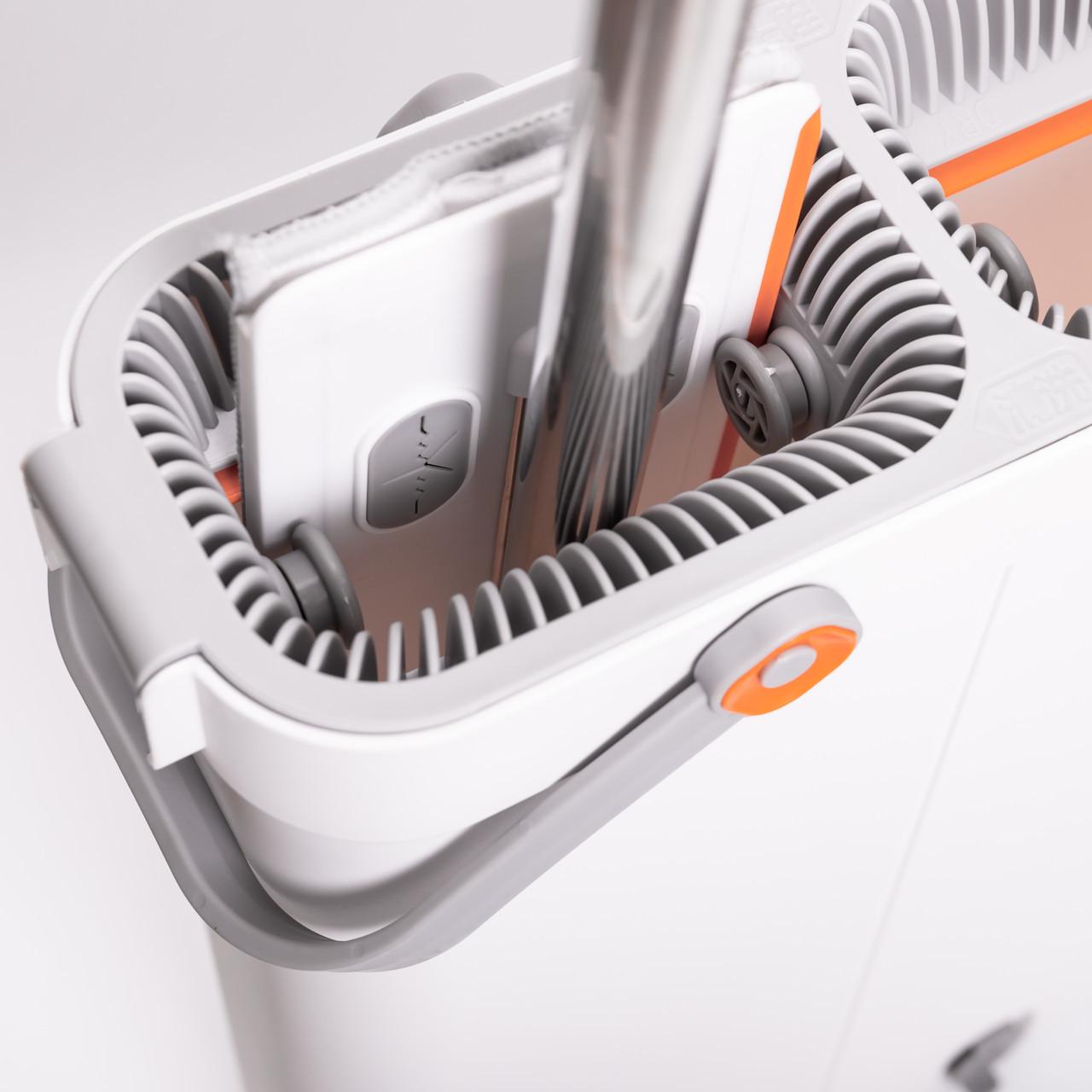 Швабра с ведром для мытья пола с отжимом HP-35015-18 (A-035238) - фото 6