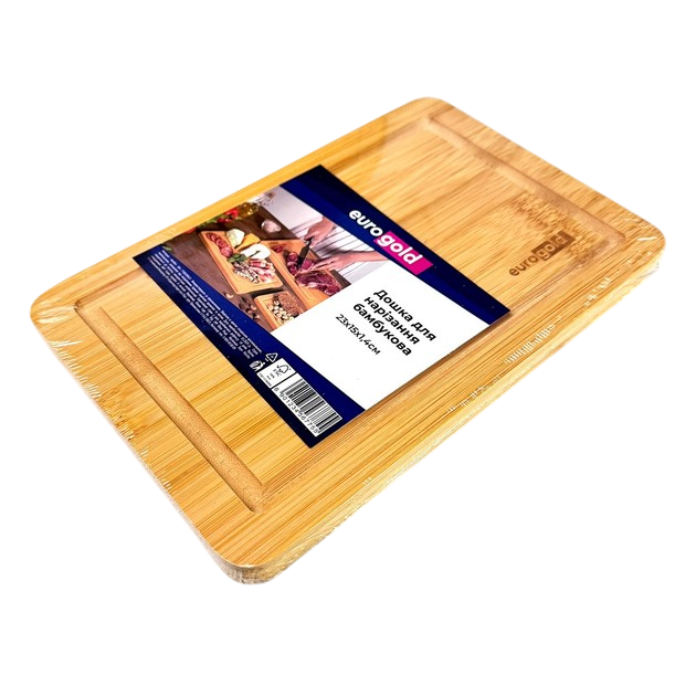 Доска кухонная бамбуковая Eurogold 23х15х1,4 см (2503723744) Доска кухонная бамбуковая Eurogold 23х15х1,4 см (2503723744)