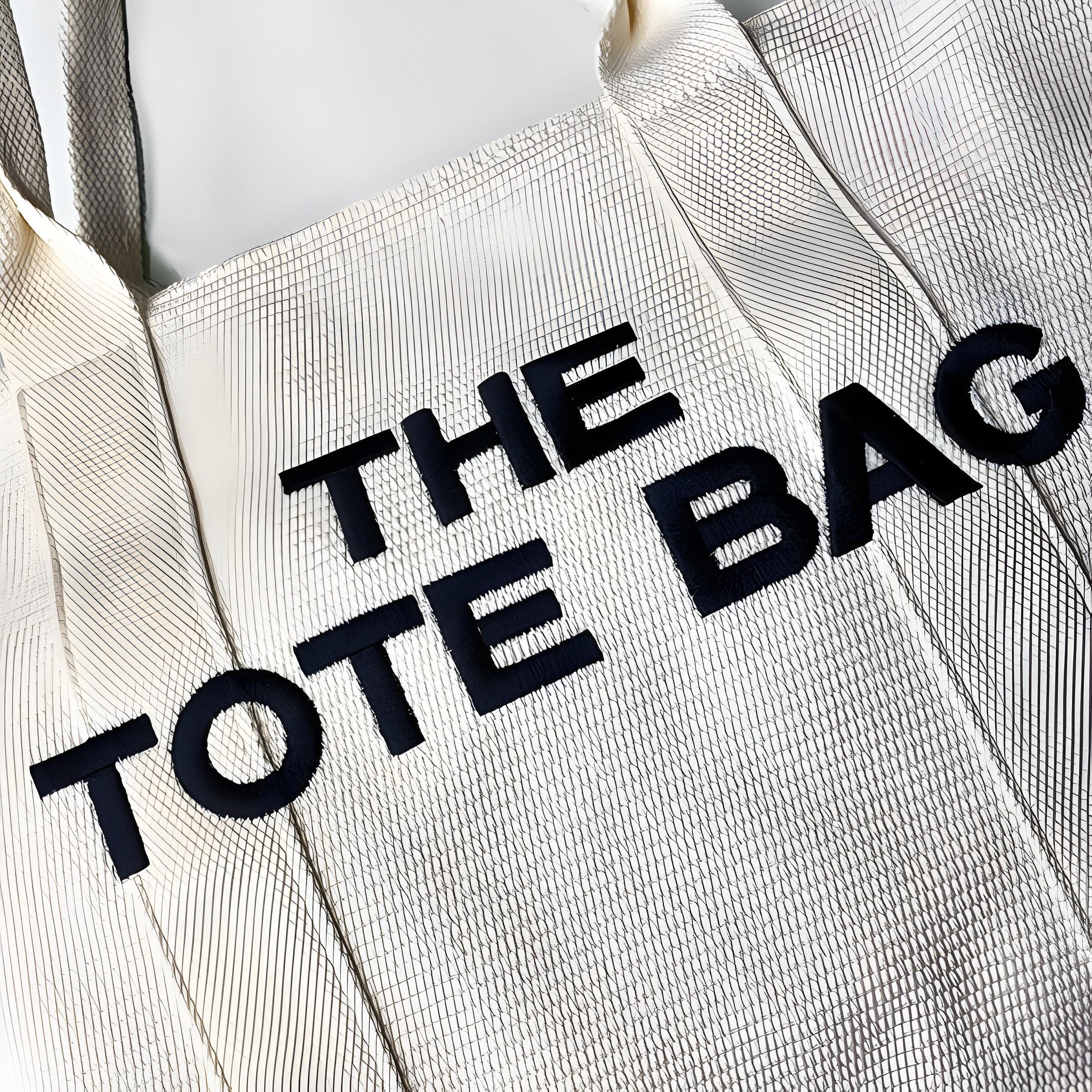 Сумка-шопер большая Белый (24-497) - фото 2