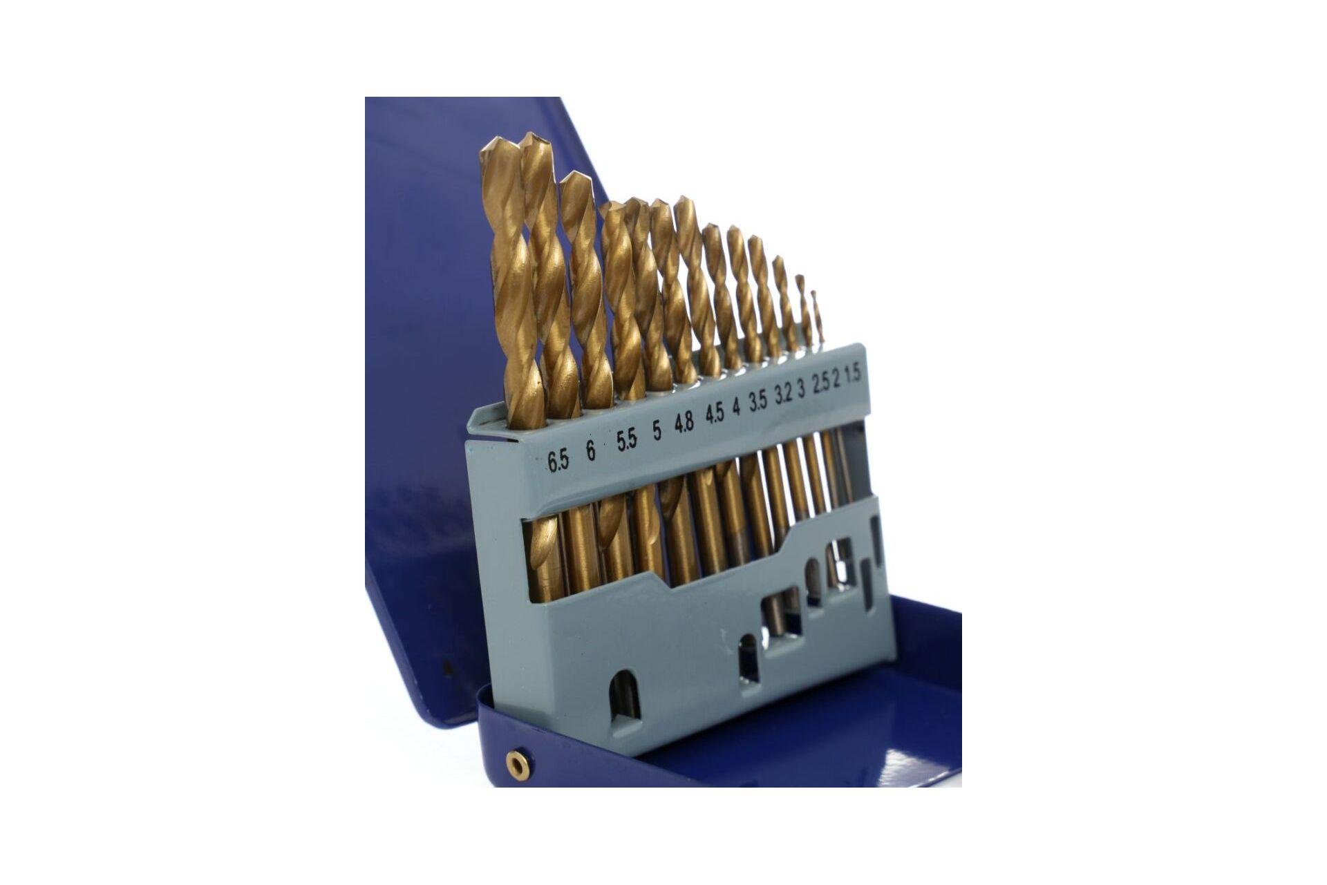 Набір свердел по металу Tagred TA1033 13 шт. (12962899) - фото 4 Набір свердел по металу Tagred TA1033 13 шт. (12962899) - фото 4