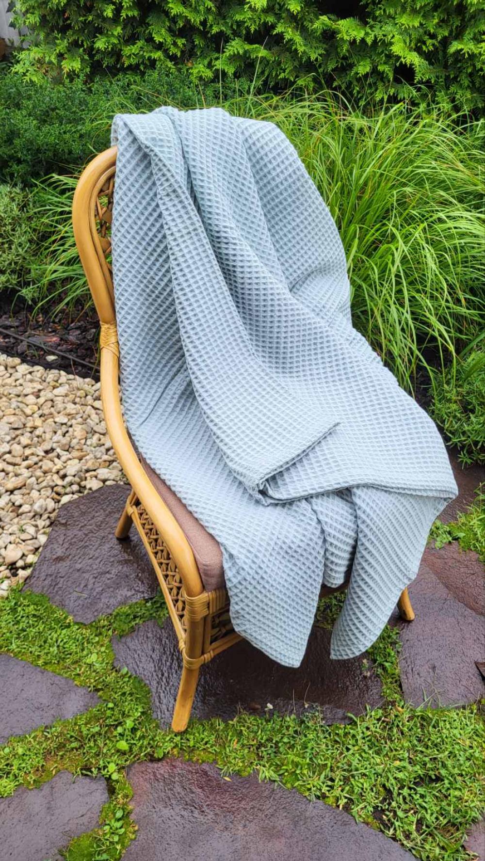 Покрывало Пике Сота 200x220 см Минт (11135) - фото 3 Покрывало Пике Сота 200x220 см Минт (11135) - фото 3