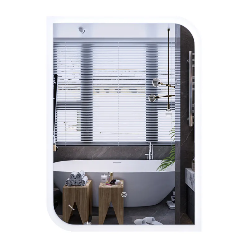 Дзеркало MIXXUS BEVEL MA02-90x65-REVERSE LED Touch/Anti-fog з димером 3-6,5kK (MP6641)