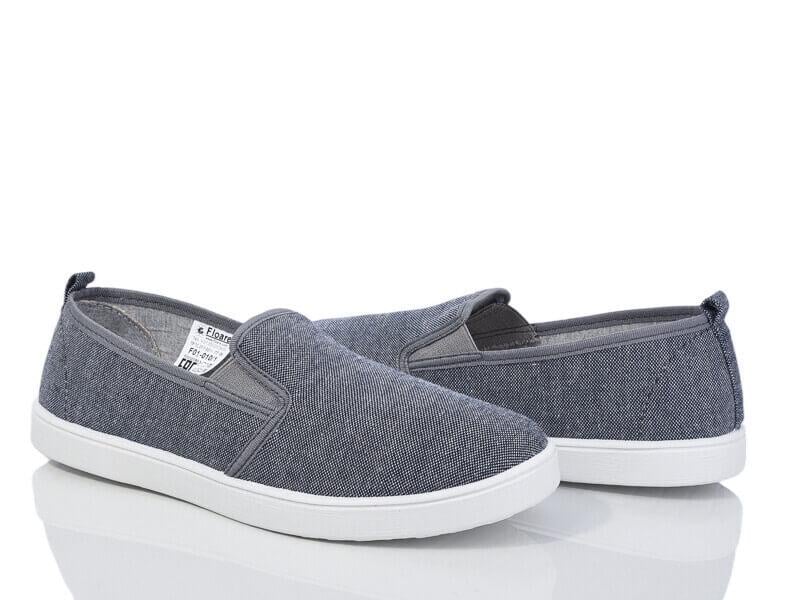Слипоны женские FLOCC Urban р. 37 Серый (F01-010/1)