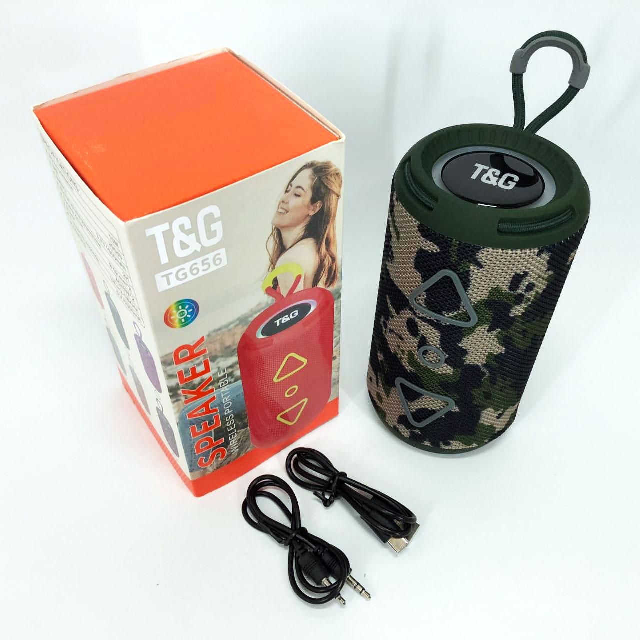 Колонка портативная TG656 FM-радио Камуфляж - фото 5 Колонка портативная TG656 FM-радио Камуфляж - фото 5