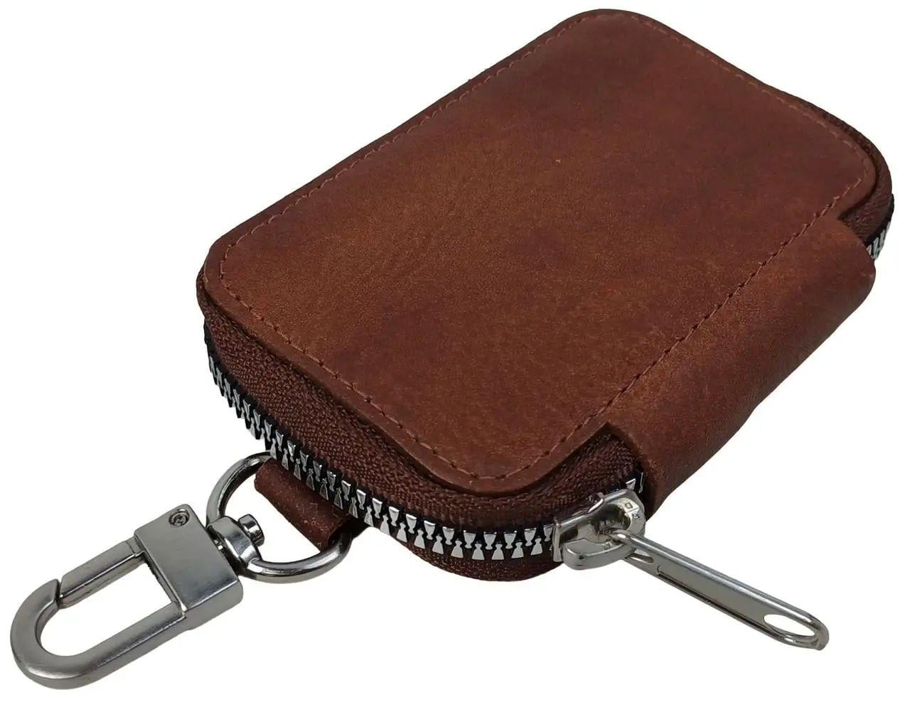 Ключниця Luxury Key Case шкіряна Коричневий (3213629 brown)