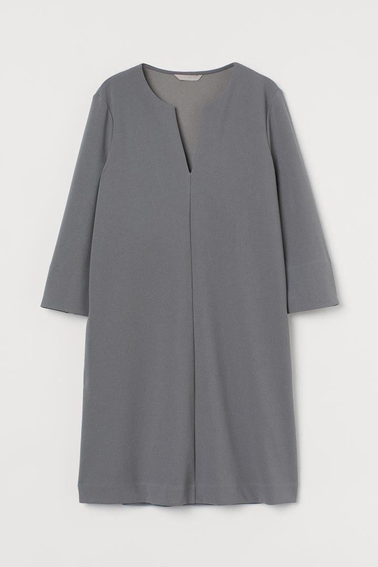 Сукня H&M XS Сіро-зелений (S10079537013)