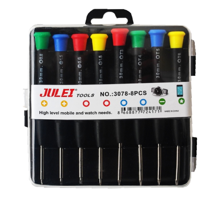 Викрутка-набір для смартфона 8 од. (ZY18-7)