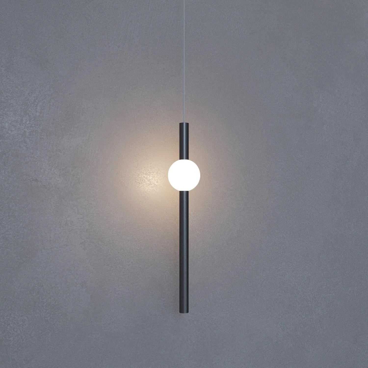 Подвесной светильник Mj-Light Slide-B L60 3000K Bk 10015 (MJ10015) Подвесной светильник Mj-Light Slide-B L60 3000K Bk 10015 (MJ10015)