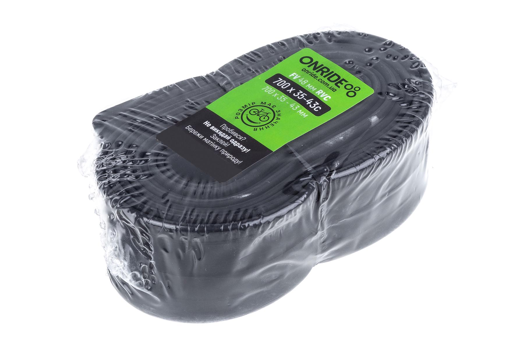 Велокамера OnRide Classic 700х35/43C FV48 мм RVC polybag (6936116100927-1)