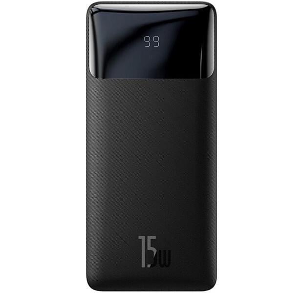 Повербанк зі швидким заряджанням BASEUS 20000 mAh 15 W Display (PPDML-J01)