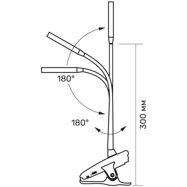 Лампа настольная с аккумулятором TITANUM TLTF-013W 7 Вт 3000-6000K Белый (617505) - фото 5 Лампа настольная с аккумулятором TITANUM TLTF-013W 7 Вт 3000-6000K Белый (617505) - фото 5