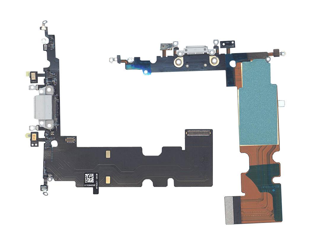 Шлейф разъема питания для Apple iPhone 8 Plus Белый