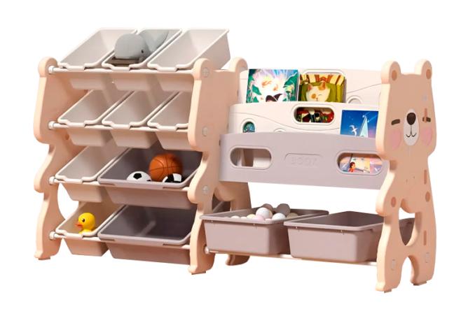 Детская книжная полка Lumpurini Flavio Mio 12 контейнеров (ae1ab5cb) - фото 2 Детская книжная полка Lumpurini Flavio Mio 12 контейнеров (ae1ab5cb) - фото 2