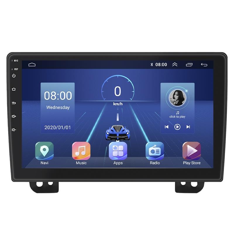 Штатная магнитола Lesko для Mazda MPV II (LW) 1999-2003 экран 9" 2/32Gb 4G Wi-Fi GPS Top