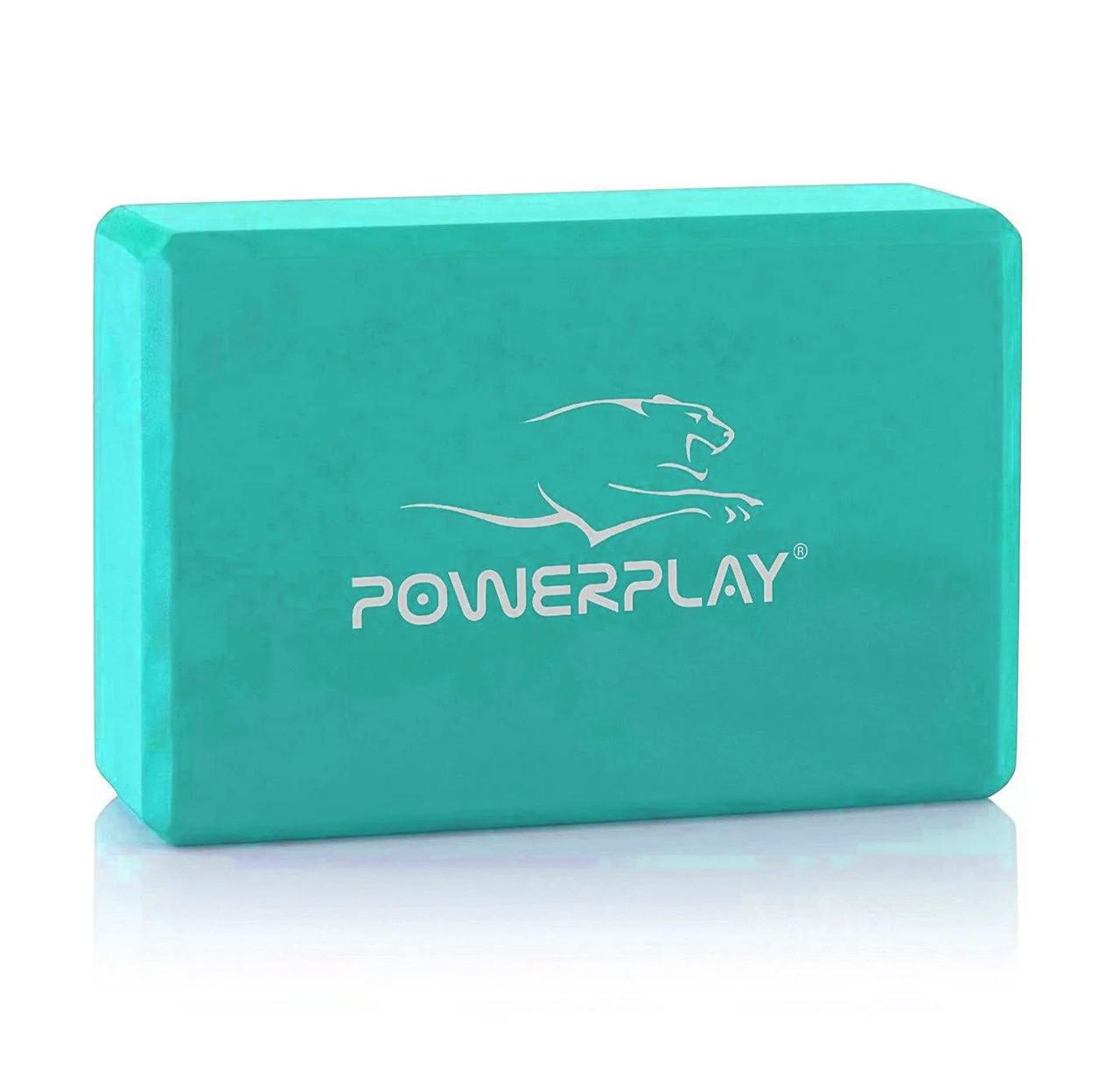 Блок для йоги PowerPlay 4006 Yoga Brick EVA 2 шт. М'ятний (A-012563) - фото 2 Блок для йоги PowerPlay 4006 Yoga Brick EVA 2 шт. М'ятний (A-012563) - фото 2