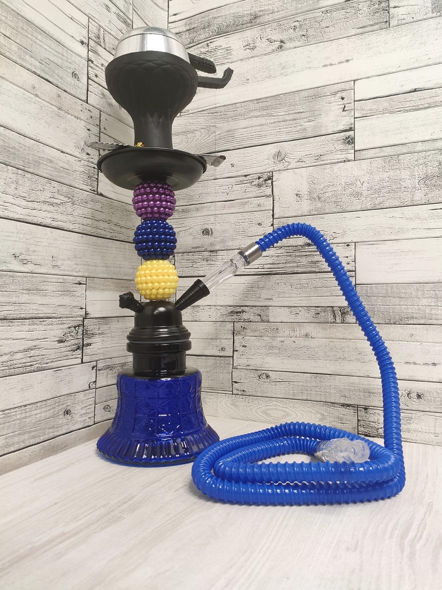 Кальян Hookah Laziza Plus 35 см на 1 персону Blue