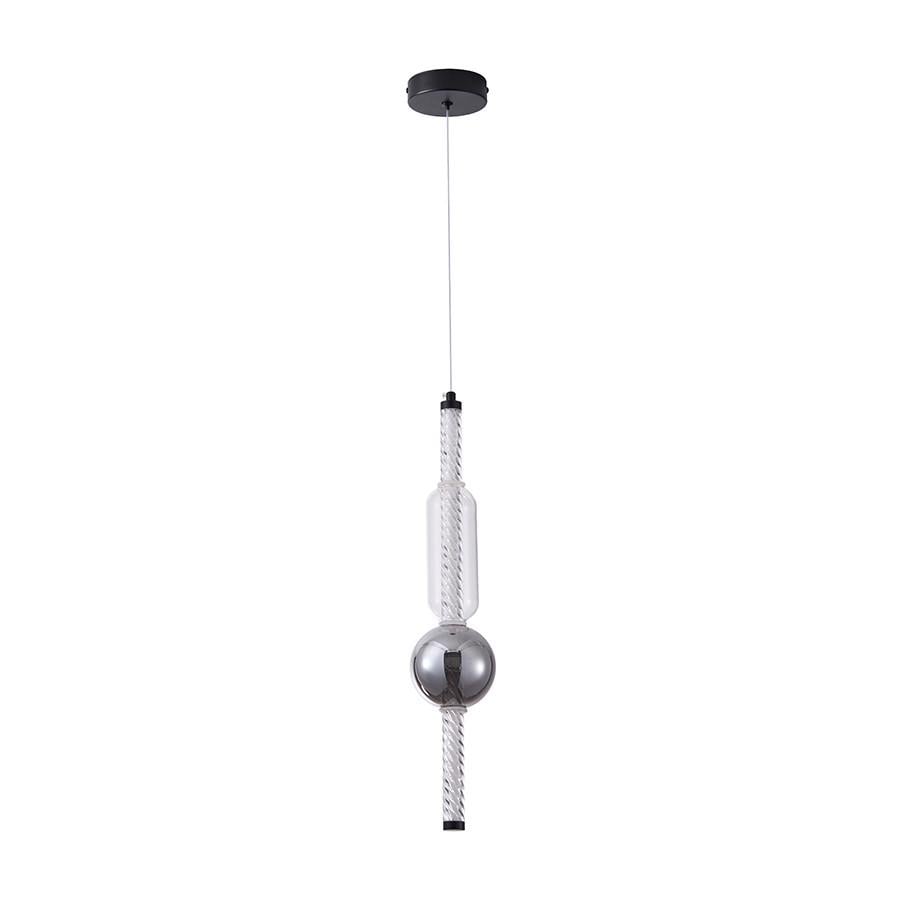 Подвесной светильник LED 788P39317 7W Черный/прозрачный/Серый Подвесной светильник LED 788P39317 7W Черный/прозрачный/Серый
