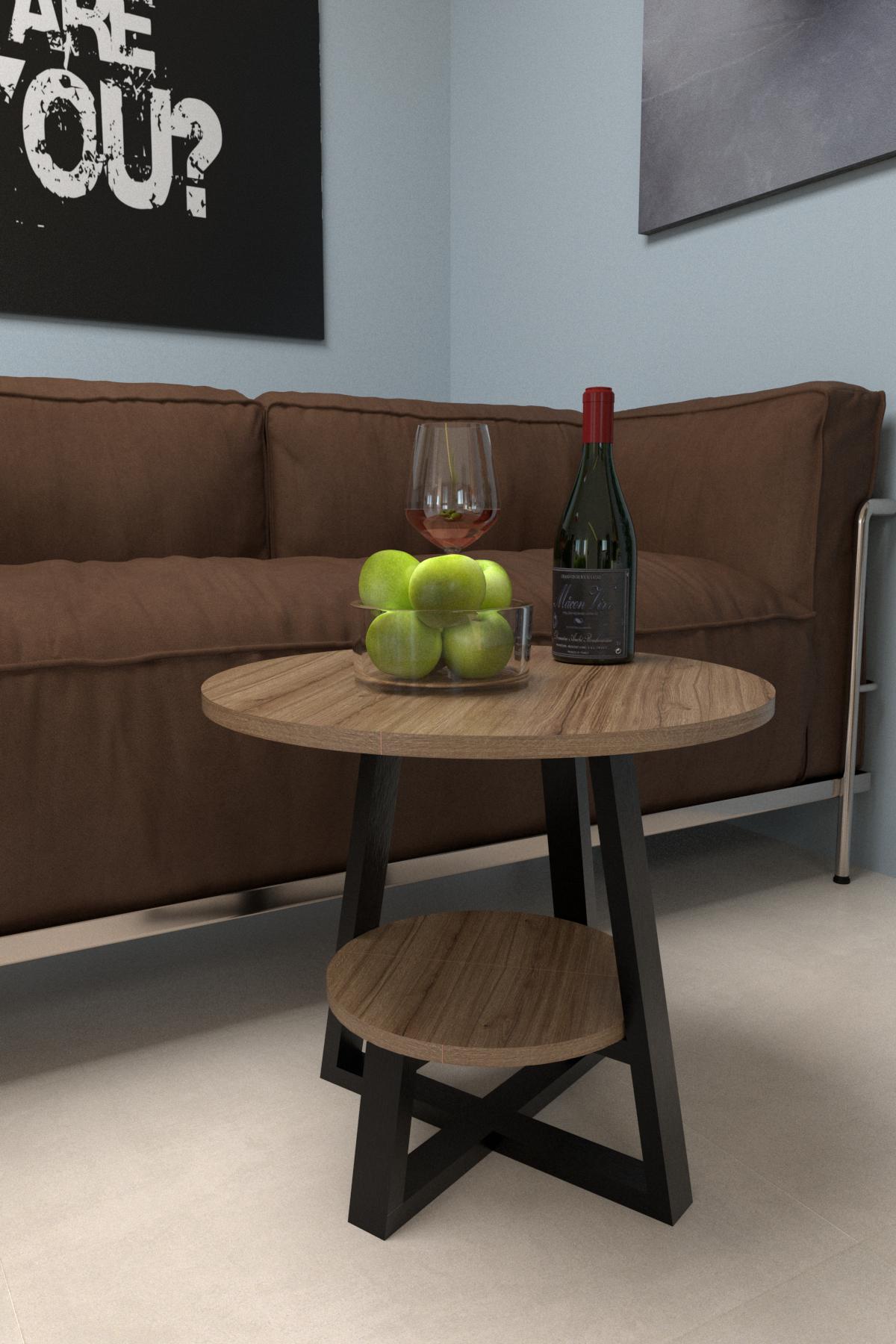 Стол журнальный EcoLoft Астелия DSP-1053 в стиле лофт Монтеверде (27387117) - фото 2