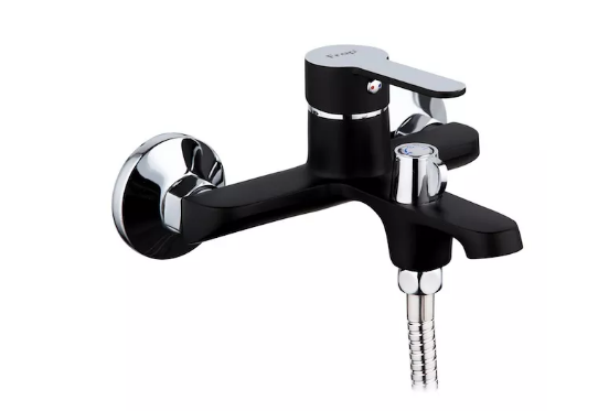 Смеситель для ванны Frap F3242 H42 латунь Черный/Хром