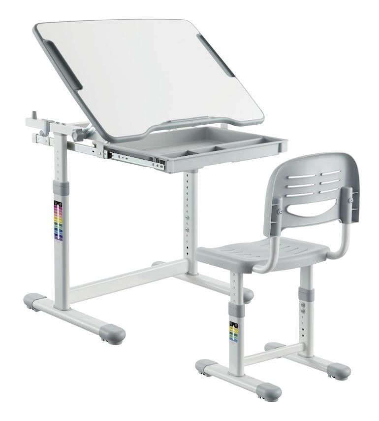Парта-трансформер зі стільцем SECTOR Афіна Grey (27216921) - фото 7 Парта-трансформер зі стільцем SECTOR Афіна Grey (27216921) - фото 7