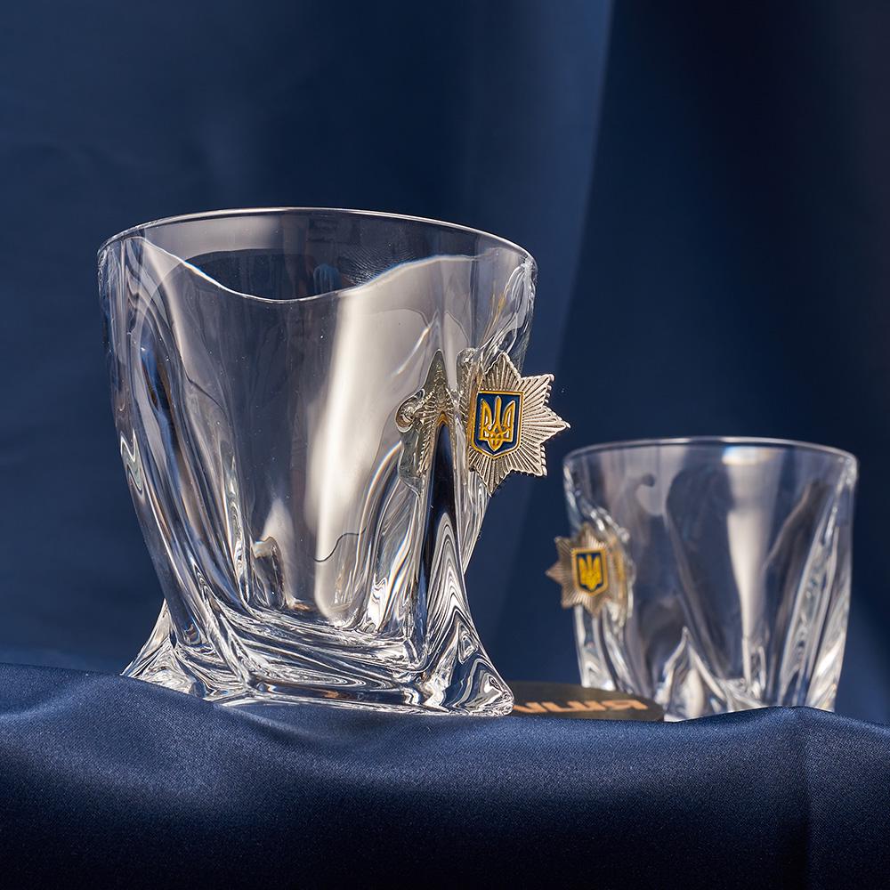 Подарочный набор рюмок с шевроном Полиция большой (28420151) - фото 9 Подарочный набор рюмок с шевроном Полиция большой (28420151) - фото 9