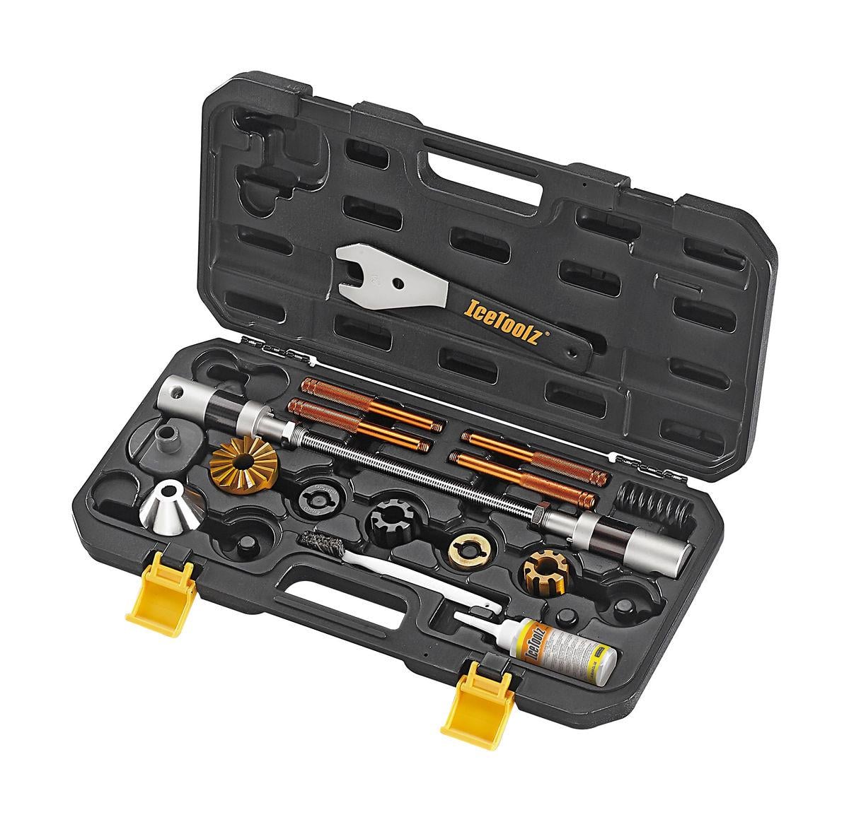 Инструмент Ice Toolz E175 для торцовки и нарезки резьбы в каретке (TOO-07-95)