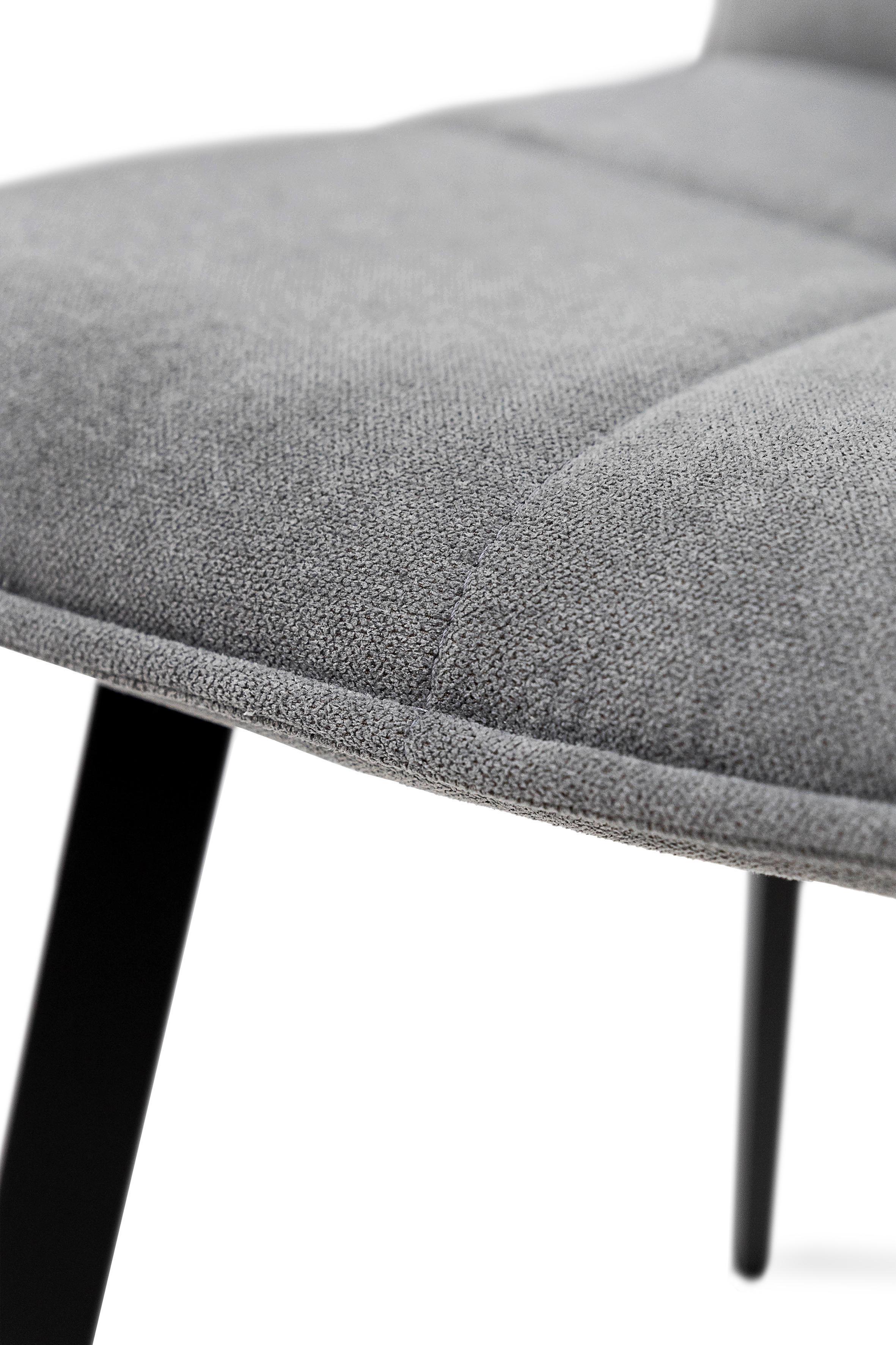 Стілець для кухні та вітальні Фіджи Тетріс 440х830х530 мм Чорний/Темно-сірий (GAА0056042) - фото 7 Стілець для кухні та вітальні Фіджи Тетріс 440х830х530 мм Чорний/Темно-сірий (GAА0056042) - фото 7