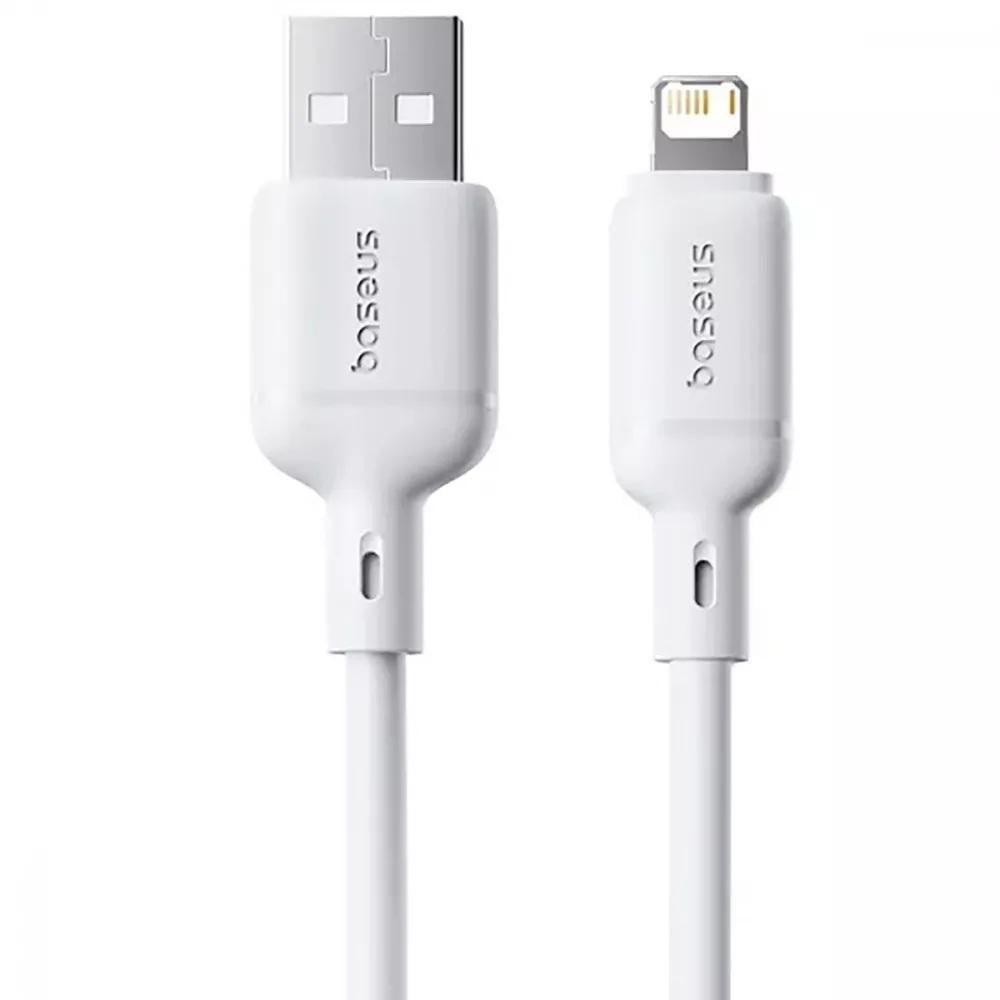 Кабель BASEUS P10377702213-00 USB to Lightning 1 м 2.4A White (26450838)