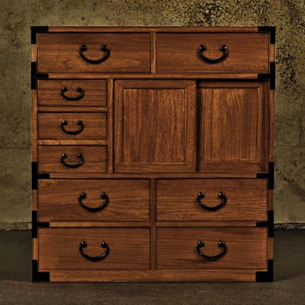 Комод тансу из дерева Заниса Корица (КТУ-005533)