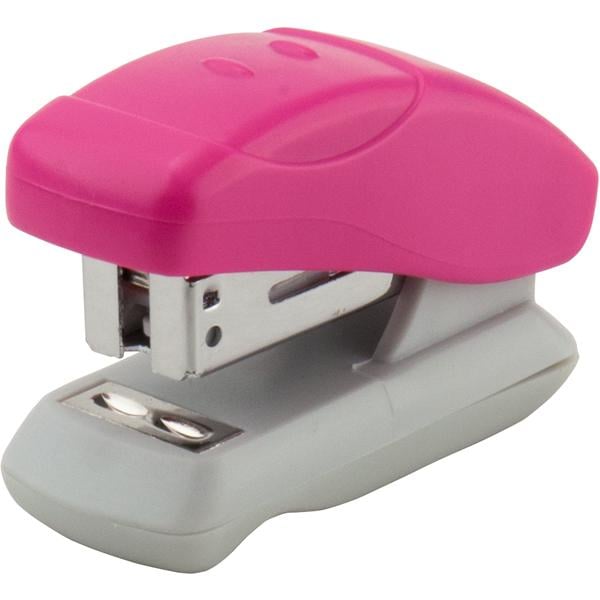 Степлер Axent Welle-2 скобы №24/6 до 12 листов пластиковый Розовый (4814-10-a)