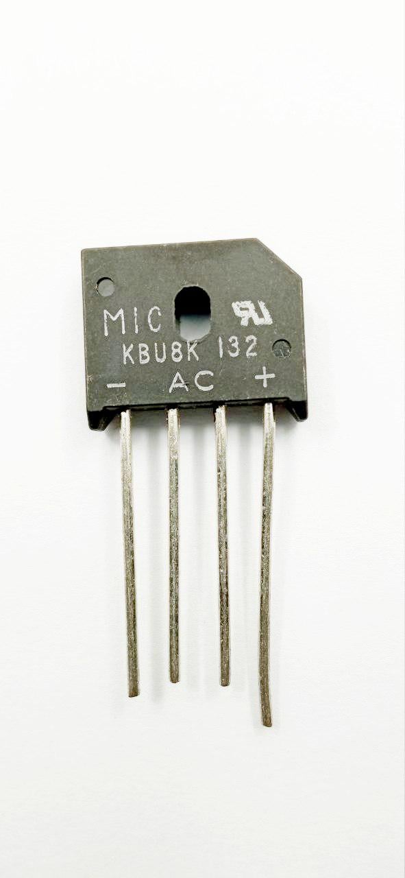 Міст діодний KBU8K 800V 8A вертикальний (18372)