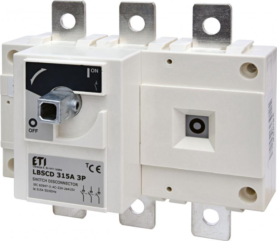 Выключатель нагрузки ETI LBSCD I-0 3P 315A 415 V (4661913)