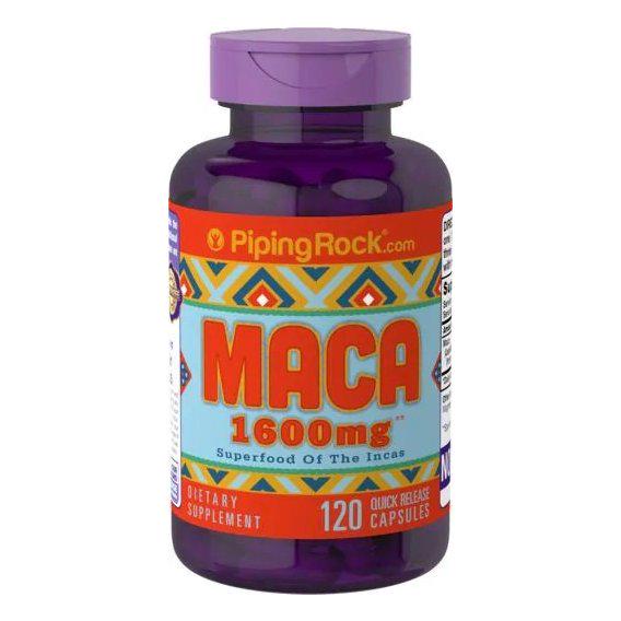 Мака Piping Rock Maca 1600 mg 120 Caps Мака Piping Rock Maca 1600 mg 120 Caps