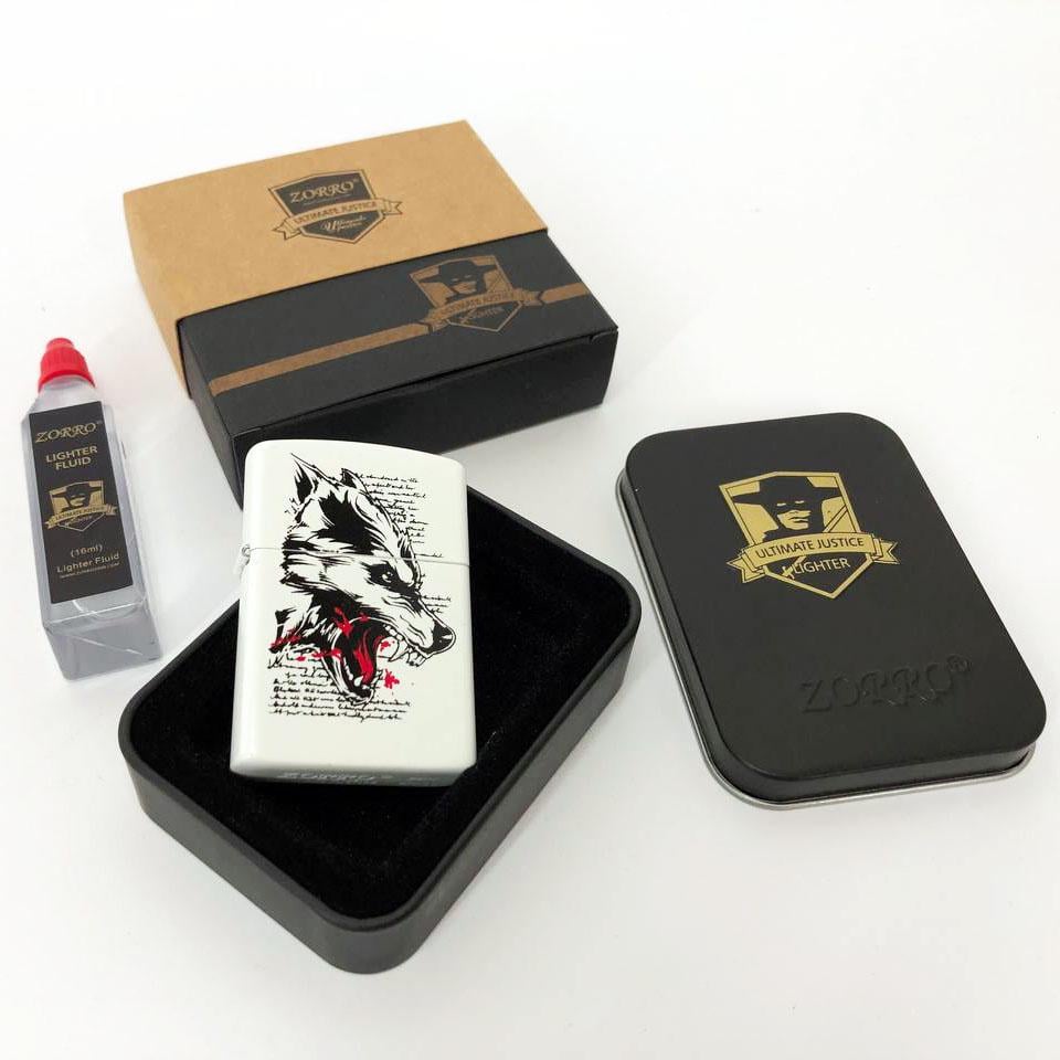 Набор для зажигалки бензиновая Zorro HL-341 Белый (310863) Набор для зажигалки бензиновая Zorro HL-341 Белый (310863)