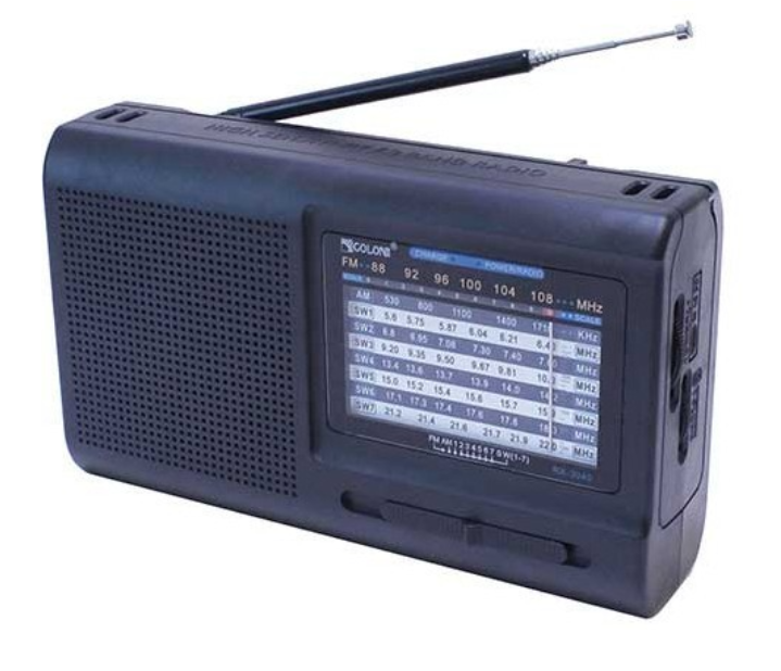 Радіоприймач Golon RX-3040 з вбудованим акумулятором Чорний (12589630)